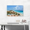 thumbnail image 2 of ARTCANVAS Cancun Painting Home decor Canvas Art Print - Size: 26" x 18" (0.75" Deep), 2 of 9
