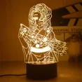 thumbnail image 2 of Figura de Anime Demon Slayer Nezuko Agatsuma Zenitsu, luz nocturna, decoración de dormitorio para niños, lámpara Led Kimetsu No Yaiba, regalo de cumpleaños, 2 of 4