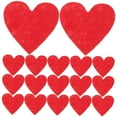 thumbnail image 4 of HONMEET 200Pcs Felt Heart Patches for Sewing, Embroidery, Crafts, Decorations and Apparel Accessories, 4 of 8