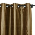 thumbnail image 3 of TWOPAGES 52 W X 108 L Light Filtering Drape Black Grommet Top Window Treatment for Living Room, 1 Panel, Chestnut, 3 of 6