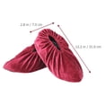 thumbnail image 2 of HAKIDZEL 6 Pairs Simple Style Shoe Covers Flannelette for Public Facilities and Commercial Buildings, 2 of 8