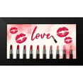 thumbnail image 2 of Allen, Kimberly 24x14 Black Modern Framed Museum Art Print Titled - Love Lipstick V2, 2 of 5