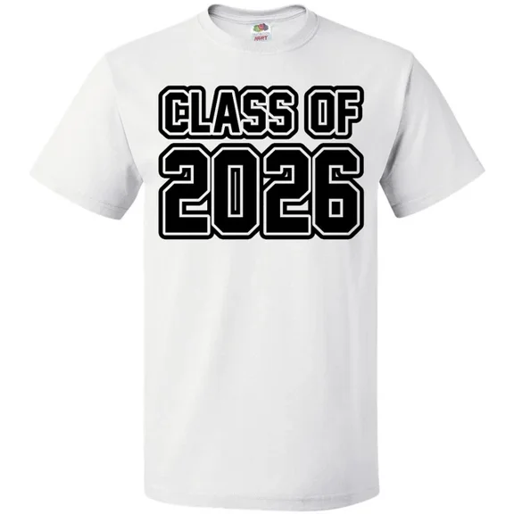 Hot Trending Class Of 2026 T-Shirt Graduation High School Year Senior Student Grad S-5Xl Birthday Gifts; For Men & Women