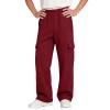 thumbnail image 7 of LIaqionyy Big Boys Cargo Sweatpants Wide Leg Baggy Pants Athletic Open Bottom Jogger Pant with Pockets, 7 of 7
