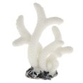 thumbnail image 1 of Decoración de arrecife de coral, mini decoración de coral sintético para decoración de acuario, blanco, 1.89 x 2.28 pulgadas, 1 of 7