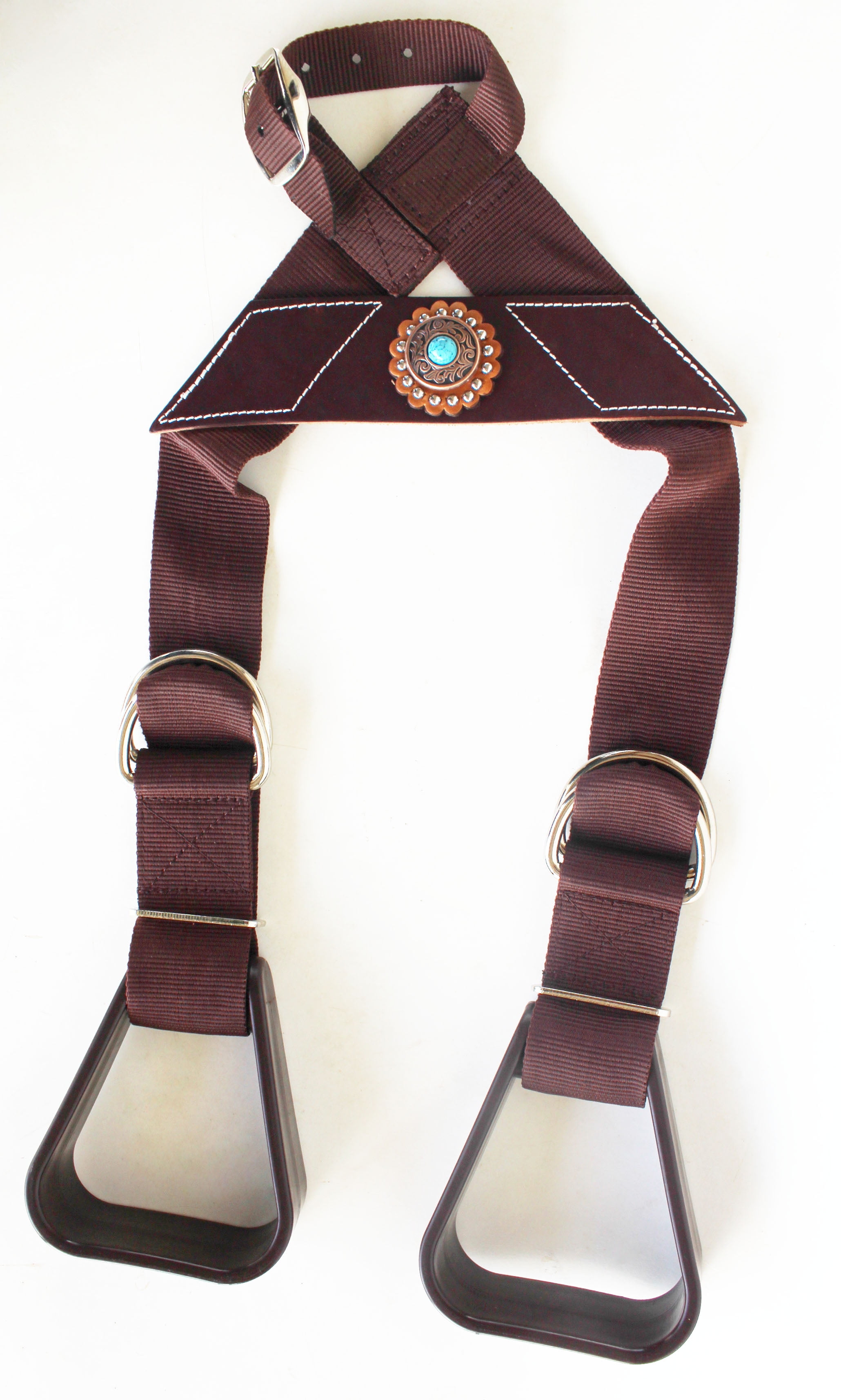 Horse Saddle Western Show Buddy Stirrups kids Child Youth Pony Rodeo