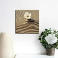 thumbnail image 3 of RUIYC Zen Stone Canvas Wall Sand Giclee Prints Canvas Art Wall Decor Calm Still Life Picture Painting Modern Artwork for Room Living Room Bedroom, 3 of 4