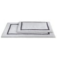 thumbnail image 4 of Modern Threads Reversible 2-Piece Bath Rug Set 100% Cotton, 17" x 24" & 21" x 34", Platinum,, 4 of 4