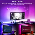 thumbnail image 4 of Tira de luces LED con Bluetooth, cinta luminosa Flexible de diodo RGB, 5M-15M, 5050, 220V, para casa, habitación, cocina, decorativa, 4 of 4