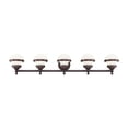 thumbnail image 2 of Livex Lighting - Oldwick - 5 Light Bath Vanity in Modern Style - 42.5 Inches, 2 of 10