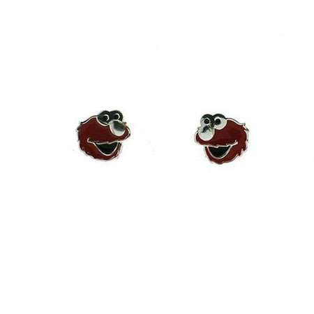 Ss Enamel Elmo Stud Earring