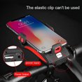 thumbnail image 1 of Soporte para teléfono móvil con luz para bicicleta, soporte para teléfono móvil 4 en 1 para bicicleta, faro LED para bicicleta, cargador USB con bocina, resistente al agua para teléfonos, 1 of 7