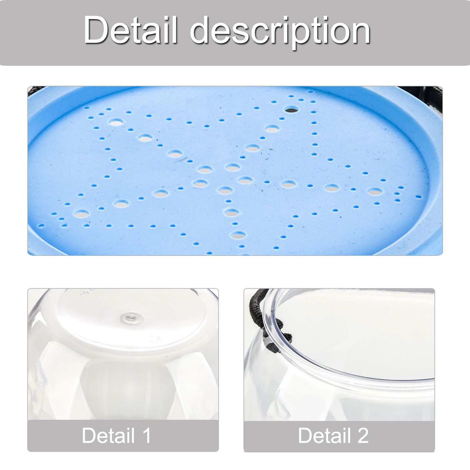 Convenient Fish Transport Container Small Fishtanks For Beach Use Safe Clear Lid Aquarium Carriers For Home Travel Use