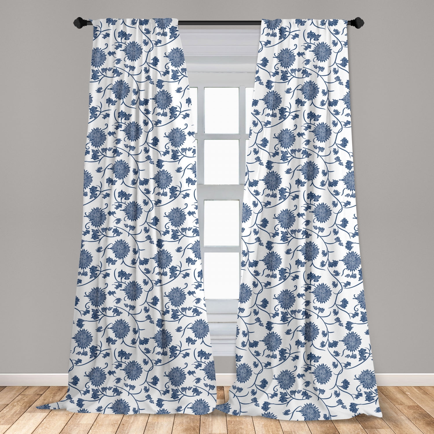2 Panel 3D Widow Curtains Animal Printed Drapes for Bedroom Room Dividers 