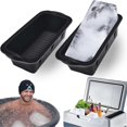 thumbnail image 1 of 2 Pack Extra Large Ice Block Mold -ice Bricks -reusable Steel Reinforced Silicone Molds, Big Ice Cube Molds, Ice Bath Chiller, Ice Tray, 1 of 5
