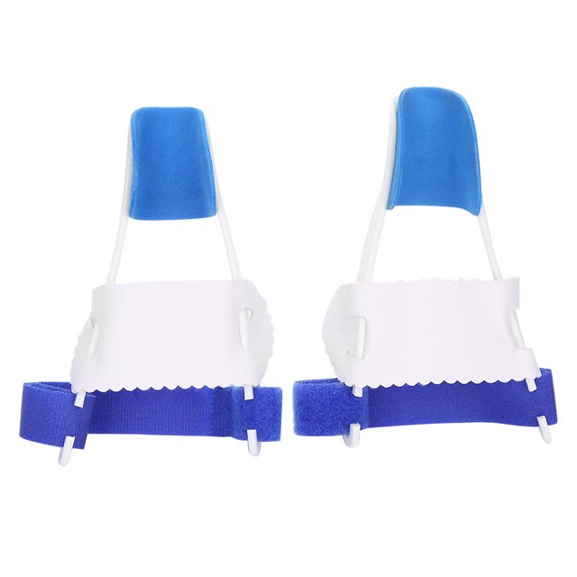 Hallux Valgus Corrector, Toe Straightener, Blue and White Pratical for Man Woman