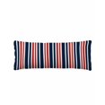 thumbnail image 2 of Navy Blue Red Striped Body Pillow Cover, Pillowcase Protectors with Zipper, Breathable Decorative Throw Pillow Case Cover, Modern Minimalist Ombre Lines Pillow Shams for Couch Sofa 20x54Inch, 2 of 8