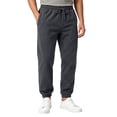 thumbnail image 2 of Mens Athletic Sweatpants with Pockets Drawstring Waist Casual Baggy Fleece Joggers Running Workout Track Pants Dark Gray 3XL, 2 of 10