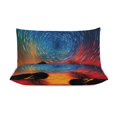 thumbnail image 4 of Duvet Cover Queen Size Galaxy Star Outer Space 3 Pcs Duvet Cover Set Bedding Sets Queen Soft Breathable, 4 of 6