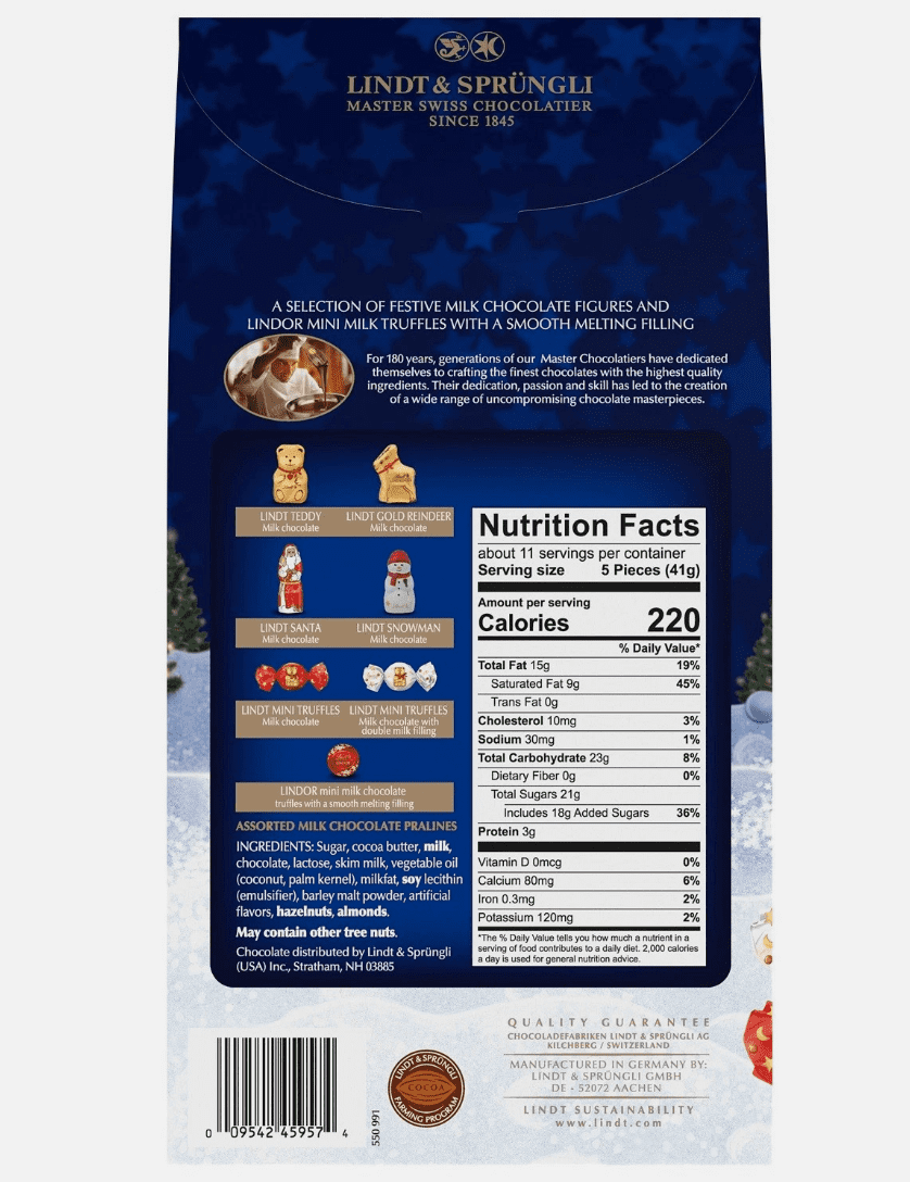 Lindt TEDDY Sharing Size (55pcs)