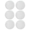 6Pcs Transparent Silicone Drum Mute Pad for Drum Team Practice Pads