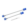 thumbnail image 4 of Ejes de liberación rápida para bicicleta, ejes de liberación rápida para interiores, juego de ejes de bicicleta, buje de rueda Azul, 4 of 8