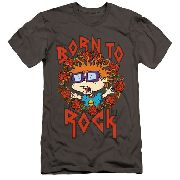 Rugrats Chucky Was Born To Rock Unisex Adult Canvas Brand T Shirt