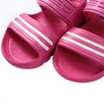 thumbnail image 4 of Mialoley Baby Boys Girl Beach Sandals Striped Candy Color Beach Pool Flat Shoes, 4 of 9