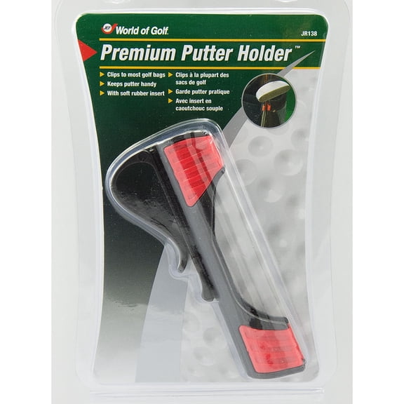 Accelerated Golf Premium Putter Holder White Bag/Cart Accessories New