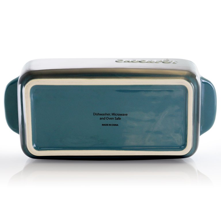 Crock-Pot Crock Pot Artisan 1.25 Quart Rectangle Stoneware Bake Pan in Blue  at