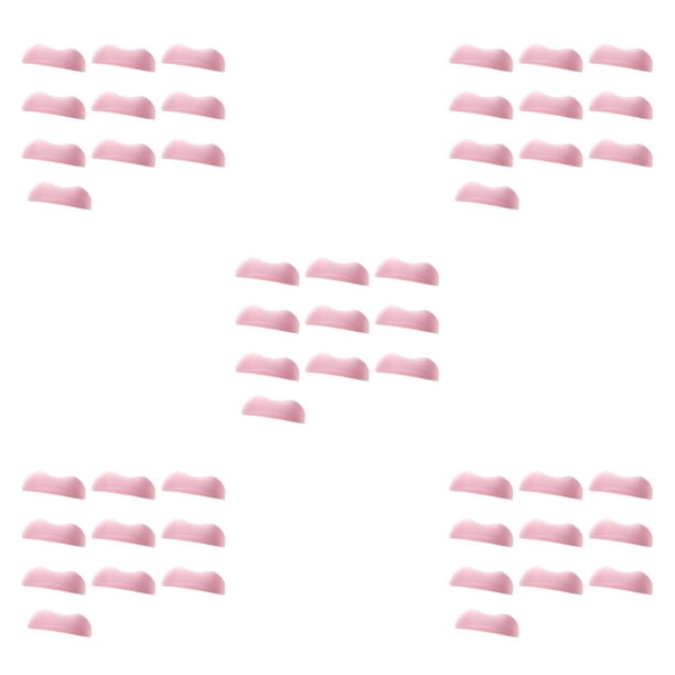 Vogacara 10 Pieces Eye Curler Pads Reusable Lifting Pink Protection Auxiliary Eyelashes Curlers Enhance Shop Accessories Home Pad Type2 NO2 Vogacara CBP476036