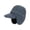 Dark Gray, variant on Winter Fleece Lined Knit Baseball Cap with Ear Flaps, Windproof Multi-Wear Beanie Hat for Cycling & Outdoor, One Size 21.65"-23.62"