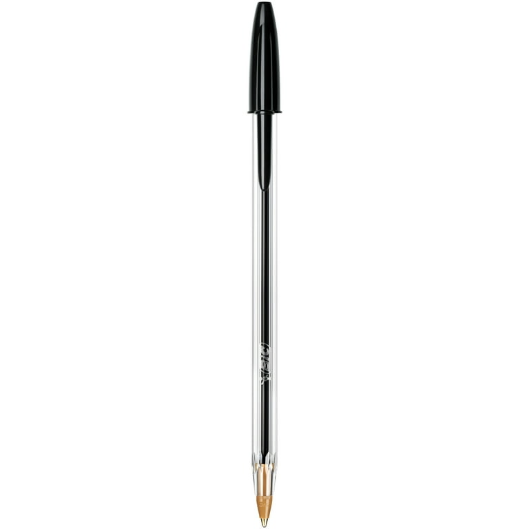 BIC Cristal Xtra Smooth Black Ballpoint Pens, Medium Point (1.0mm),  500-Count Pack