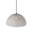 thumbnail image 4 of Industrial Oversized Metal Dome Pendant Light - Modern Farmhouse 15in - Off-White, 4 of 5