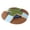 Earthtone, variant on ECR4Kids SoftZone Junior Adventurer's Summit with Ramps, Earthtone, 17-Piece