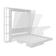 thumbnail image 4 of Cama Matrimonial Abatible MADIK Progresista Color Blanco, 4 of 10