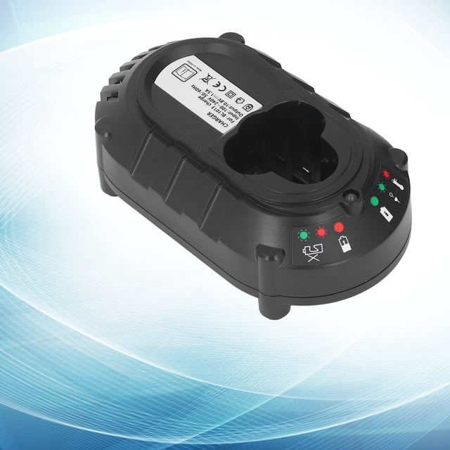 Lithium Battery Charger with Overload Protect 6 Flashing States LED Display AC 100-240V Compatible with Bl1013 Bl1014
