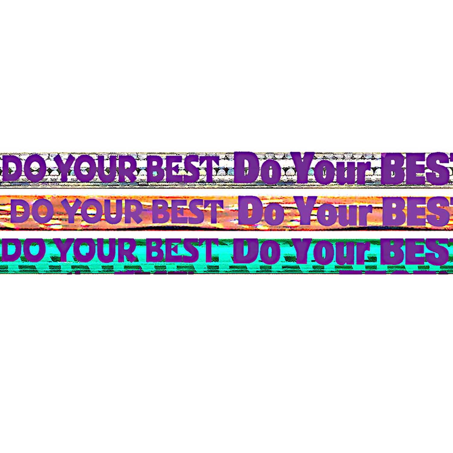 Musgrave Pencil Company Do Your Best On The Test Motivational/Fun Pencils, 12 Per Pack, 12 Packs