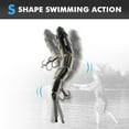 thumbnail image 5 of TRUSCEND Easy Catch Swimmax, Magic Noisy Turbulent Wiggling and Vibrating Actions for More Bites, Segmented Swimbait Jointed by Dyneema Strongest Fiber, Lifelike Fishing Lures for Family Fishing, 5 of 7