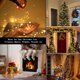 thumbnail image 4 of Fairy Lights MAY CLAFFY, 100 LED, 10 m, alimentación por USB, 8 modos, blanco cálido, 4 of 7