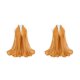 thumbnail image 3 of Guardurnaity Bufanda de empalme de bolas de lana, pañuelo para el cuello, diseño aerodinámico, buena elasticidad, silenciador ligero a prueba de 3jengibre 2piezas, 3 of 6