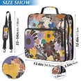 thumbnail image 2 of FORMRS Zipper Binder with Shoulder Strap 2-inch Ring 500 Sheet Capacity File Bag, Colorful Flowers, 2 of 5