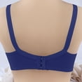thumbnail image 3 of Women's Everyday Push Up Underwire Bra - Lightly Padded Plunge, Comfort T-Shirt Bra with Lift Up, Ideal for Daily & Casual Wear Royal Blue 46, 3 of 5