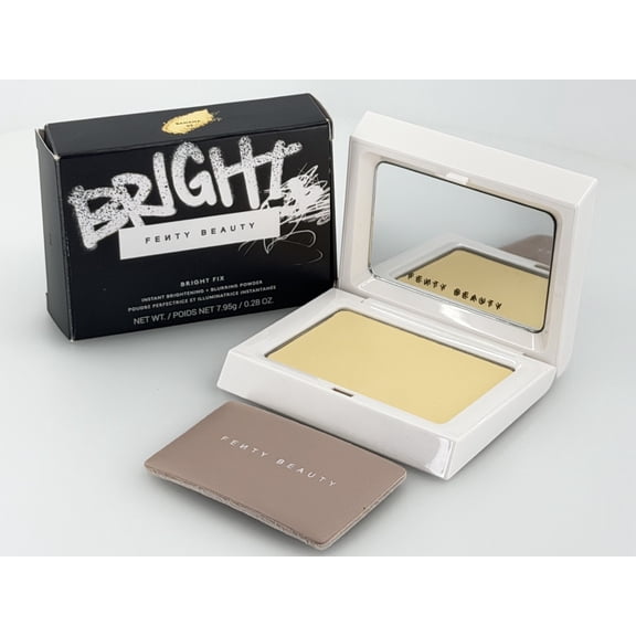Fenty Beauty Bright Fix Instant Brightening Blurring Powder, Banana 03, 0.28 oz