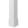 thumbnail image 4 of Ekena Millwork 14"W x 10'H Craftsman Classic Square Non-Tapered Raised Panel Column w/ Standard Capital & Base, 4 of 5