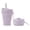 Purple, variant on 15oz/450ml Silicone Collapsible Travel Coffee Mug, Leakproof Foldable Reusable Water Cup with Straw & Insulated Sleeve, Dishwasher Safe for Office Camping Car Home