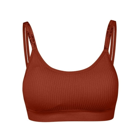 

TOWED22 Wireless Bras For Women Women s Plus Size Bras Underwire Seamless Unlined Cup One Size