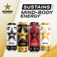 thumbnail image 4 of Rockstar Pure Zero Sugar Punched Fruit Punch Energy Drink, 16 oz Can ( 4 can ), 4 of 7