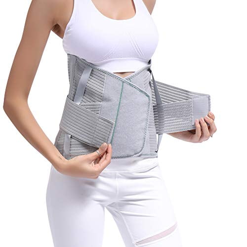 TANDCF Back Support,Entire Back Brace,Lumbar Support Belt for Women &  Men,Adjustable Waist Trainer Belt for entire Back Pain Relief,Keeps Your  Spine Straight and Safe(XL) 