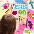 thumbnail image 4 of Set de tablones de anuncios BeYuMi Get Hooked on Jesus, 81 unidades, 4 of 6
